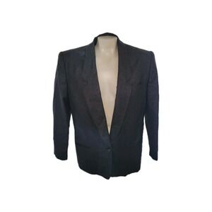 Calvin Klein Studio Women's Wool Blazer Officecore Designer Luxury Boardroomcore